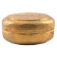 Vintage Brass Hand Hammered Storage Box